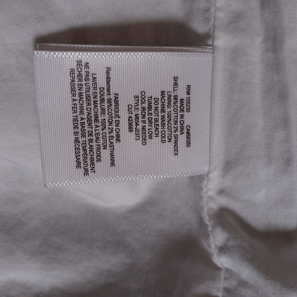 Joie Cristi White and Blue Stripe Utility Jacket - Picture 16 of 16